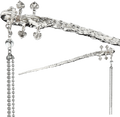 Silver Violin Tassel Hairpin