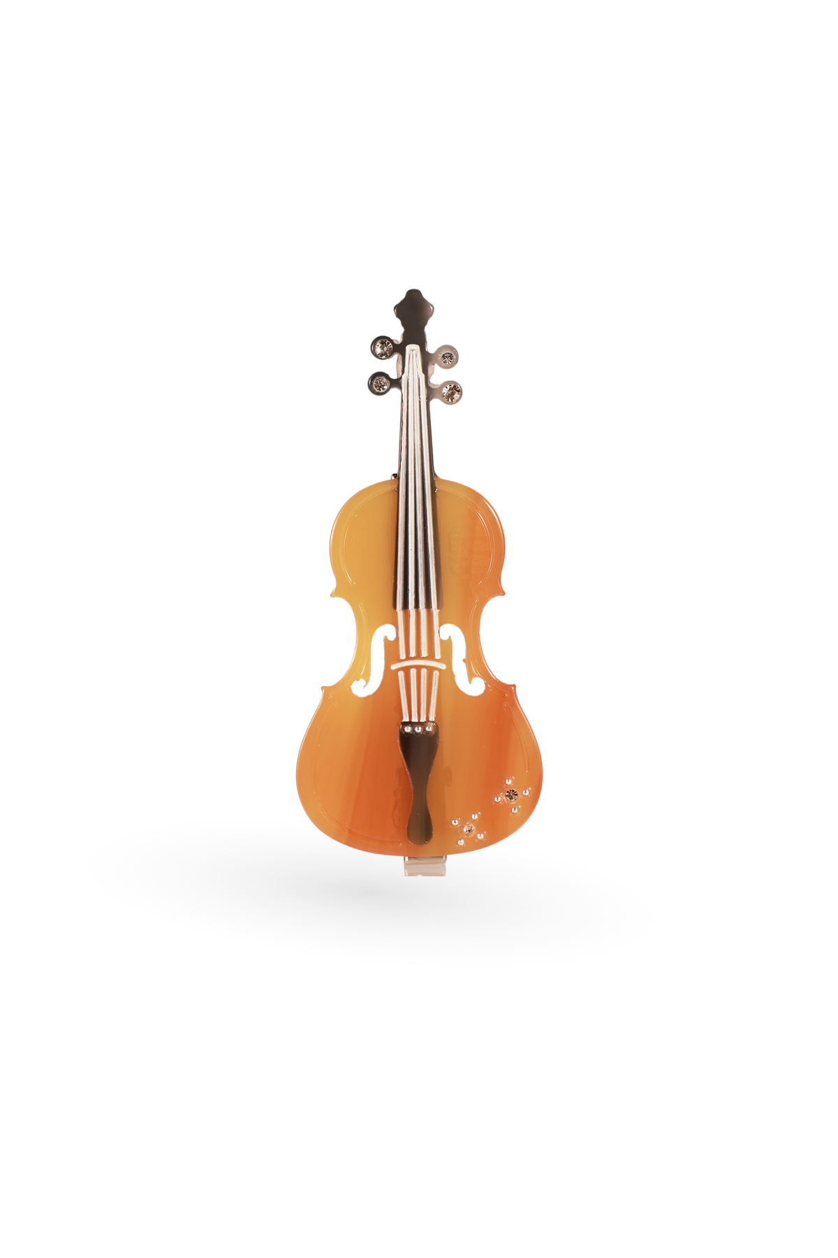 Amber Violin/Cello Barrette