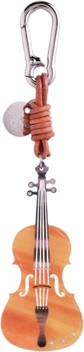 Amber Violin/Cello Bag Charm