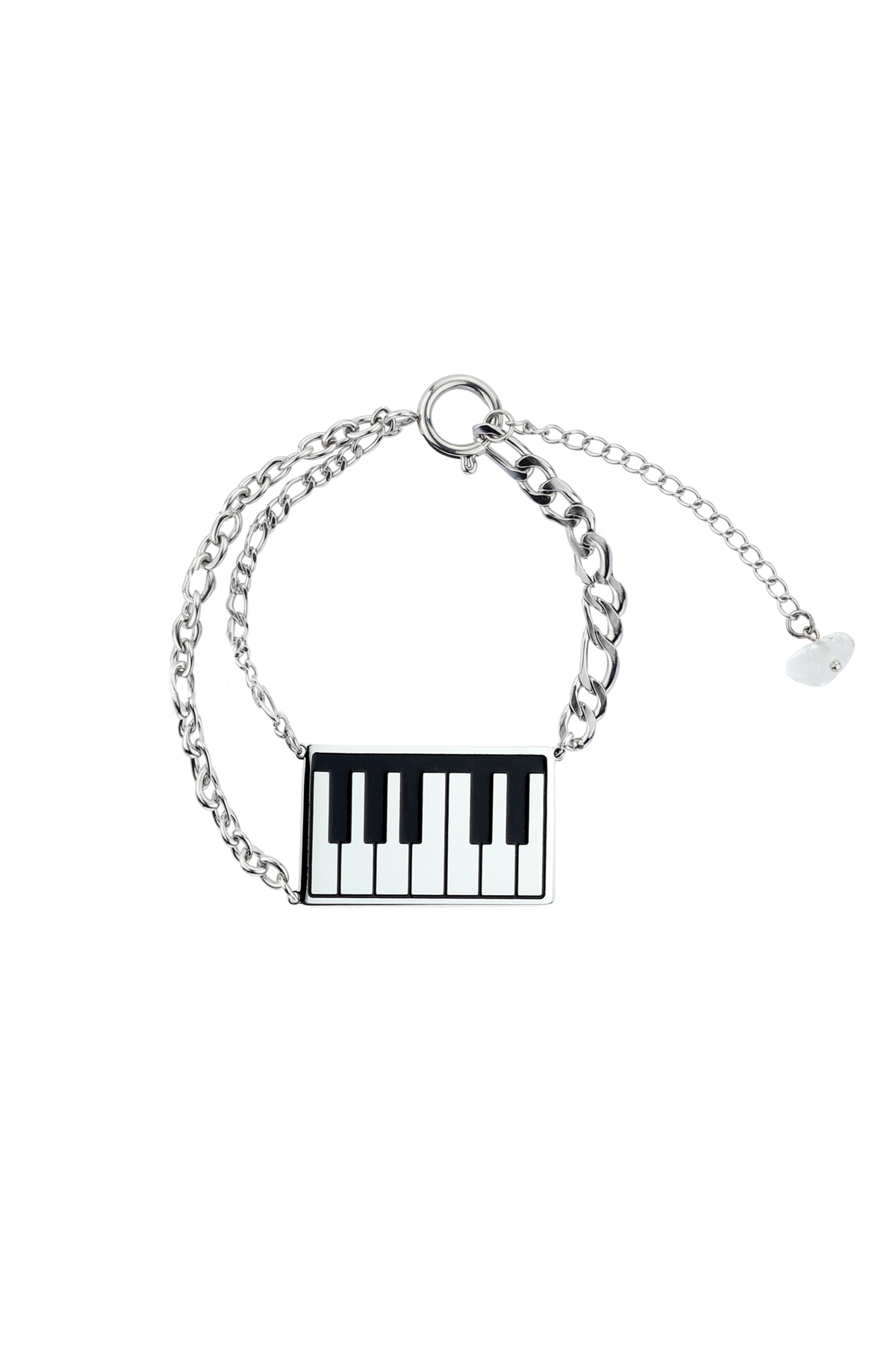 Three-Line Piano Staff Bracelet