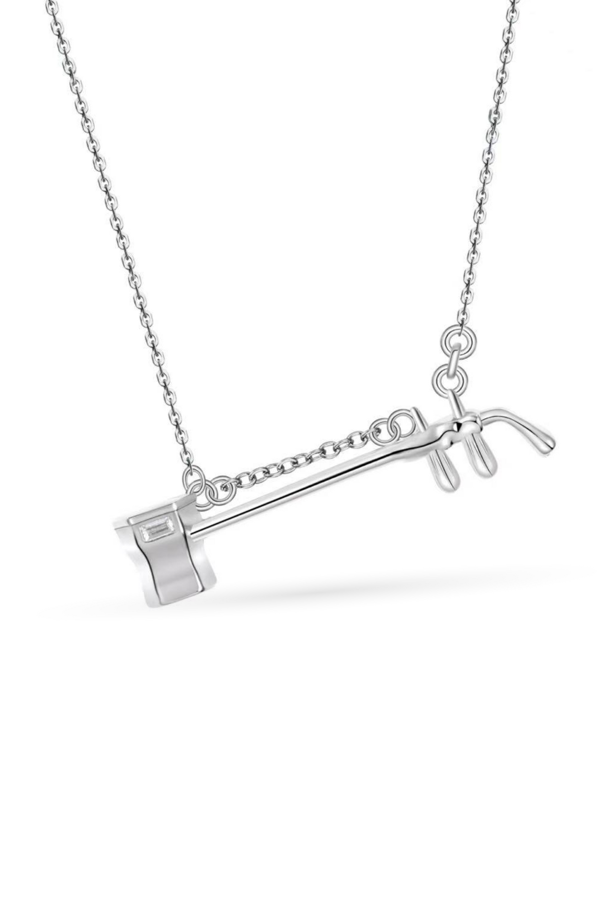 Sterling Silver Erhu Necklace