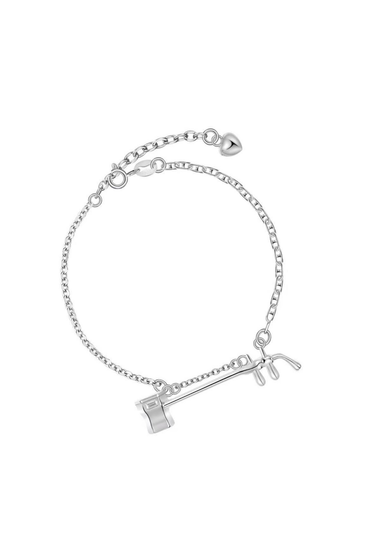 Sterling Silver Erhu Bracelet