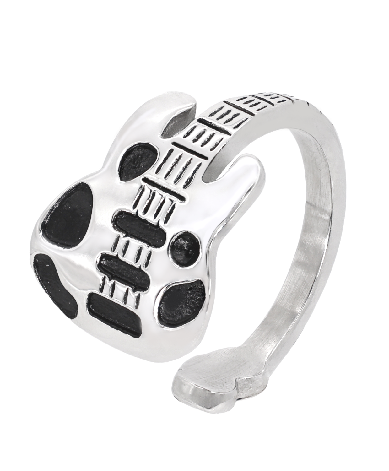 Cow-Print Guitar Ring – CN/HK 14 (Approx. US 7)