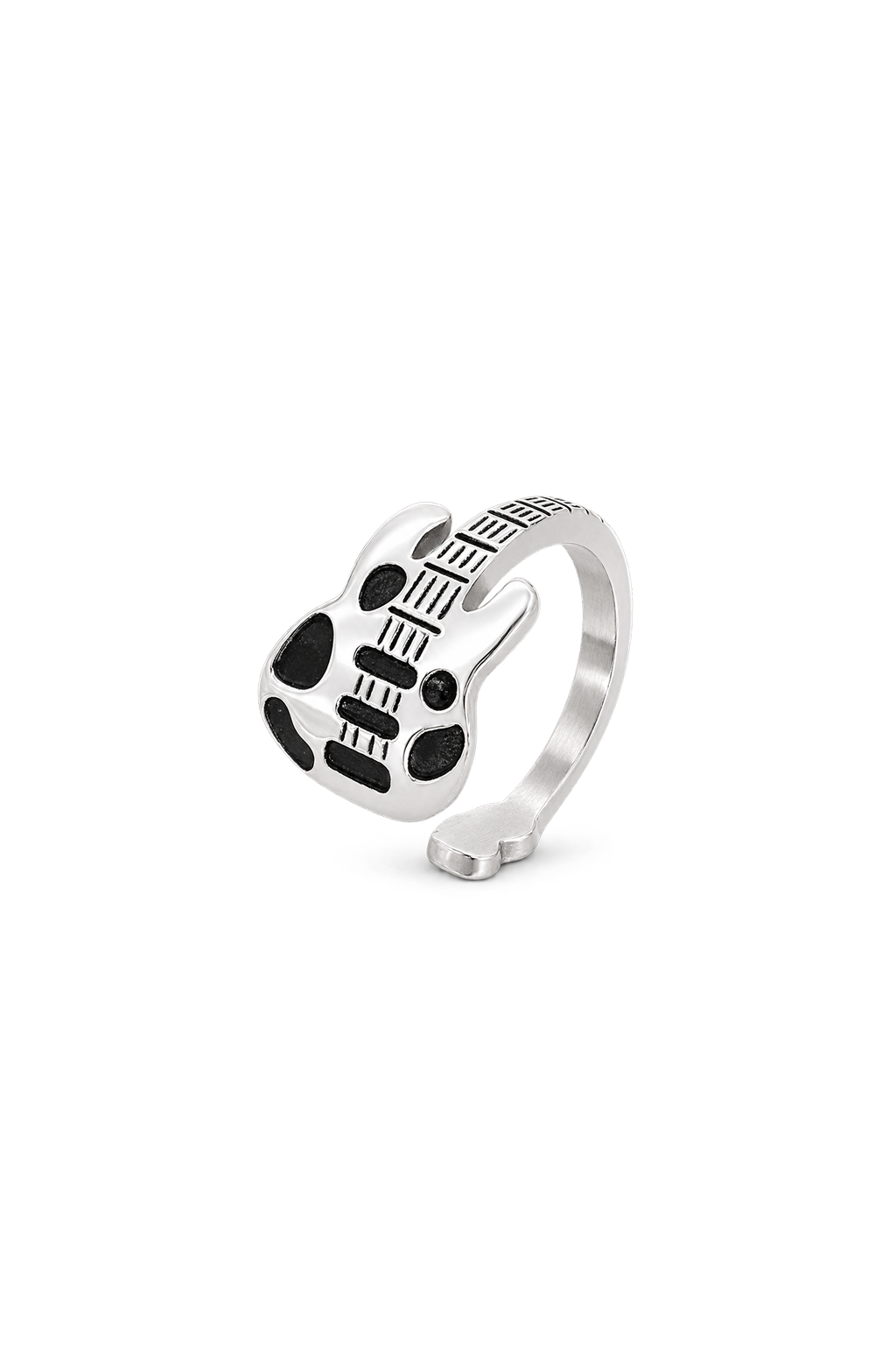 Cow-Print Guitar Ring – CN/HK 14 (Approx. US 7)