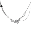 Crystal Web Bass Necklace
