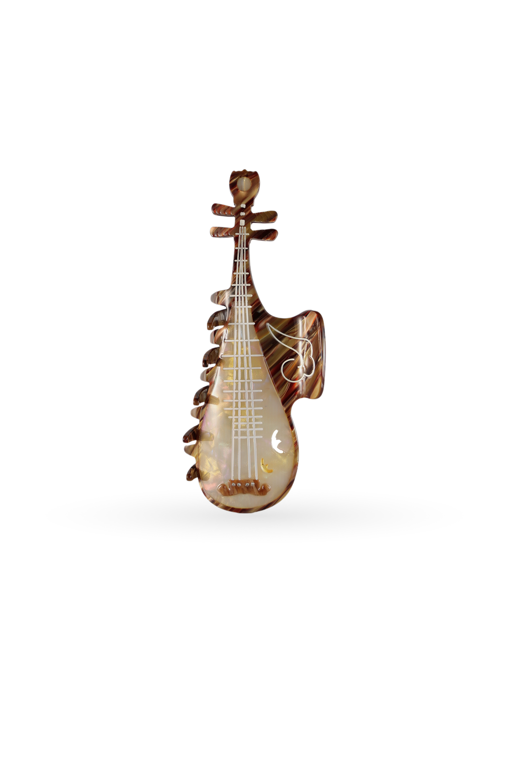 Luminous Pipa Claw Clip