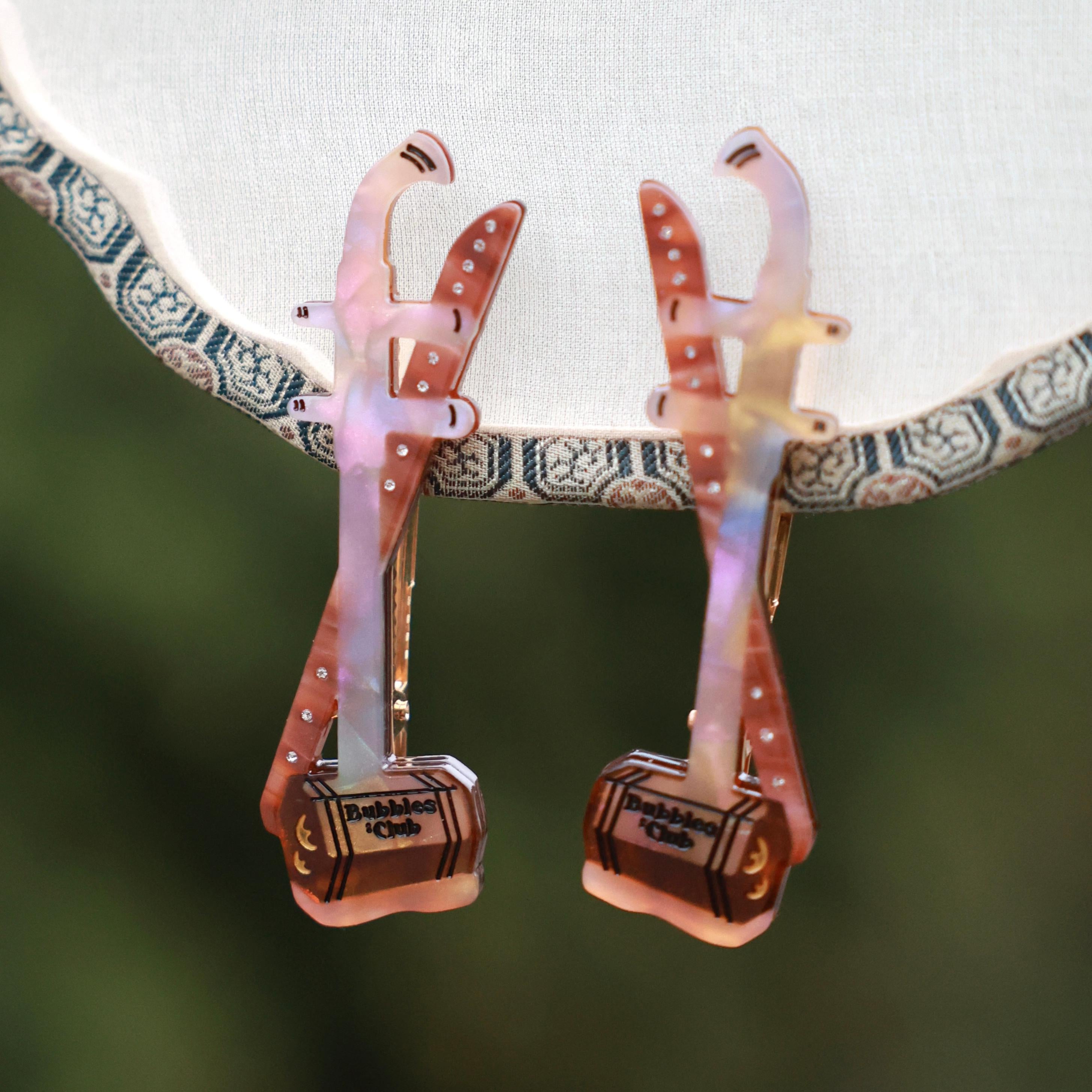 Tortoiseshell Erhu Barrette – Single