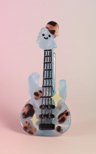 Tortoiseshell Guitar Barrette
